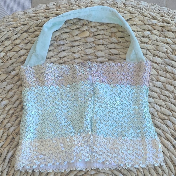 Velvet and sequin skirt set - Picture 3 of 4